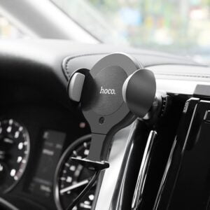 hoco ca60 aspiring infrared sensor wireless charging car holder air outlet 300x300 1
